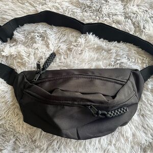 Stylish Black Belt Bag